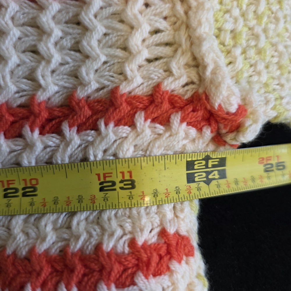 Anthropologie By Together Cable Knit Striped Oversized Sweater - Picture 9 of 10